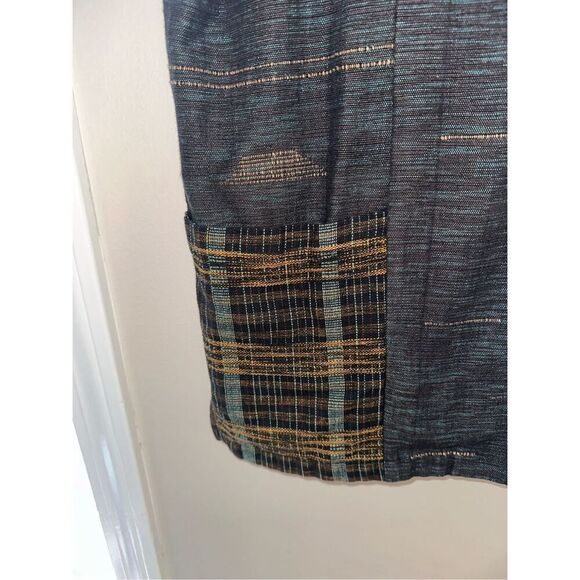 Veranda Wear S/M Handwoven Jacket art to wear - Picture 4 of 5